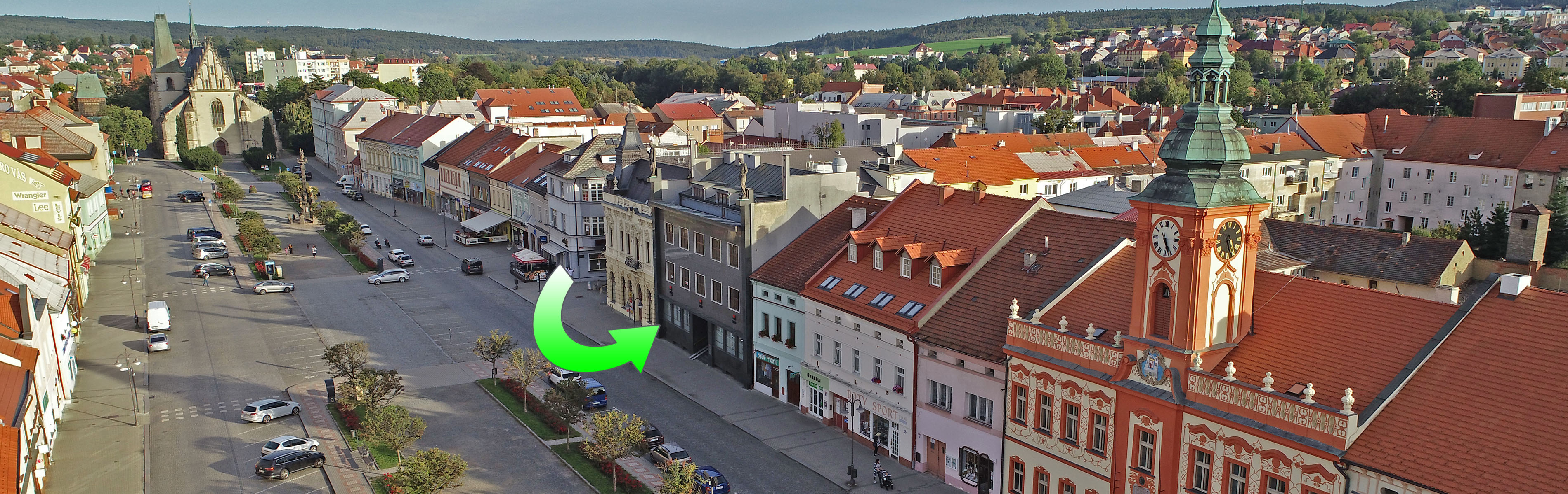 Umístění kanceláře